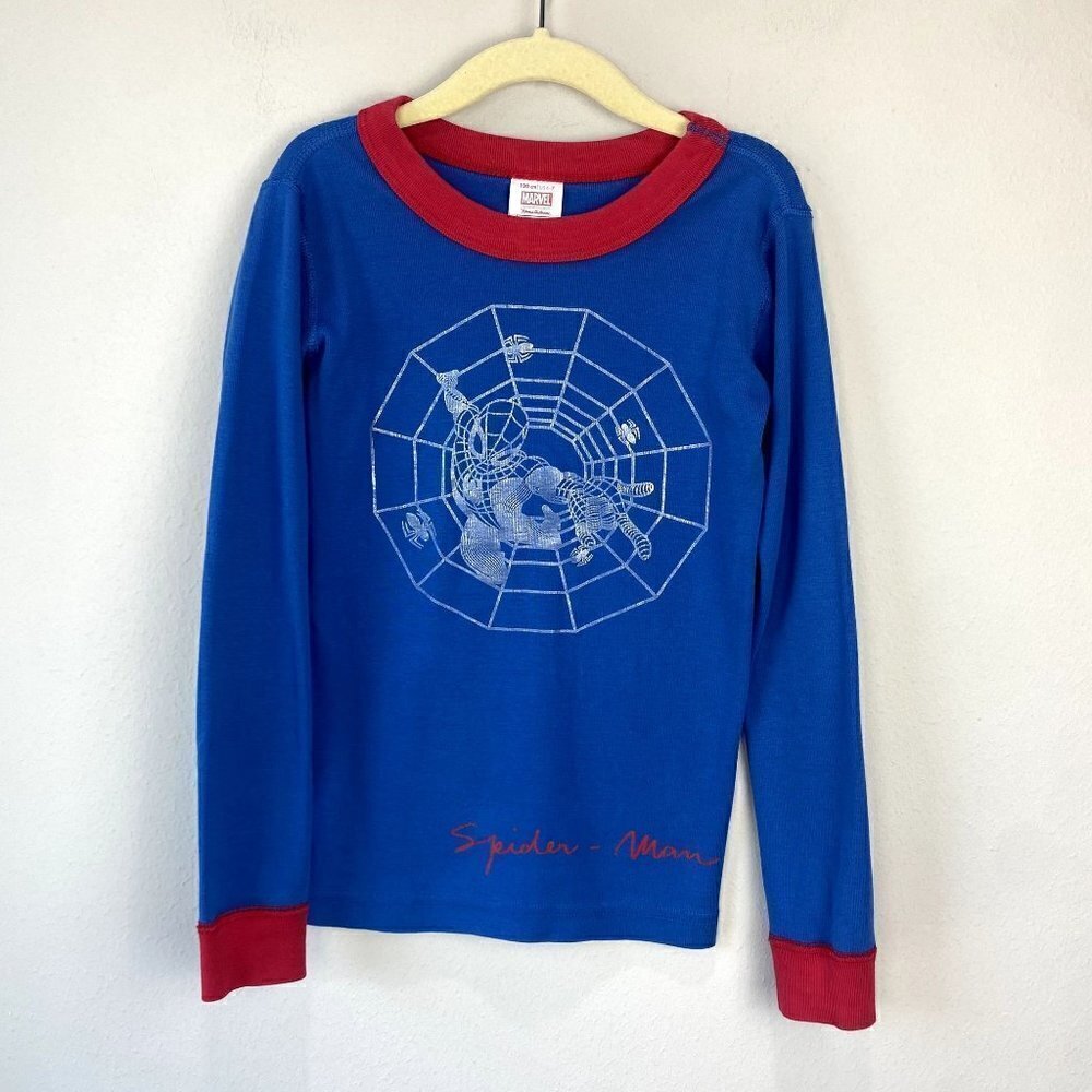 Hanna Andersson x Marvel Spider-man Long John Pajama Top 6-7